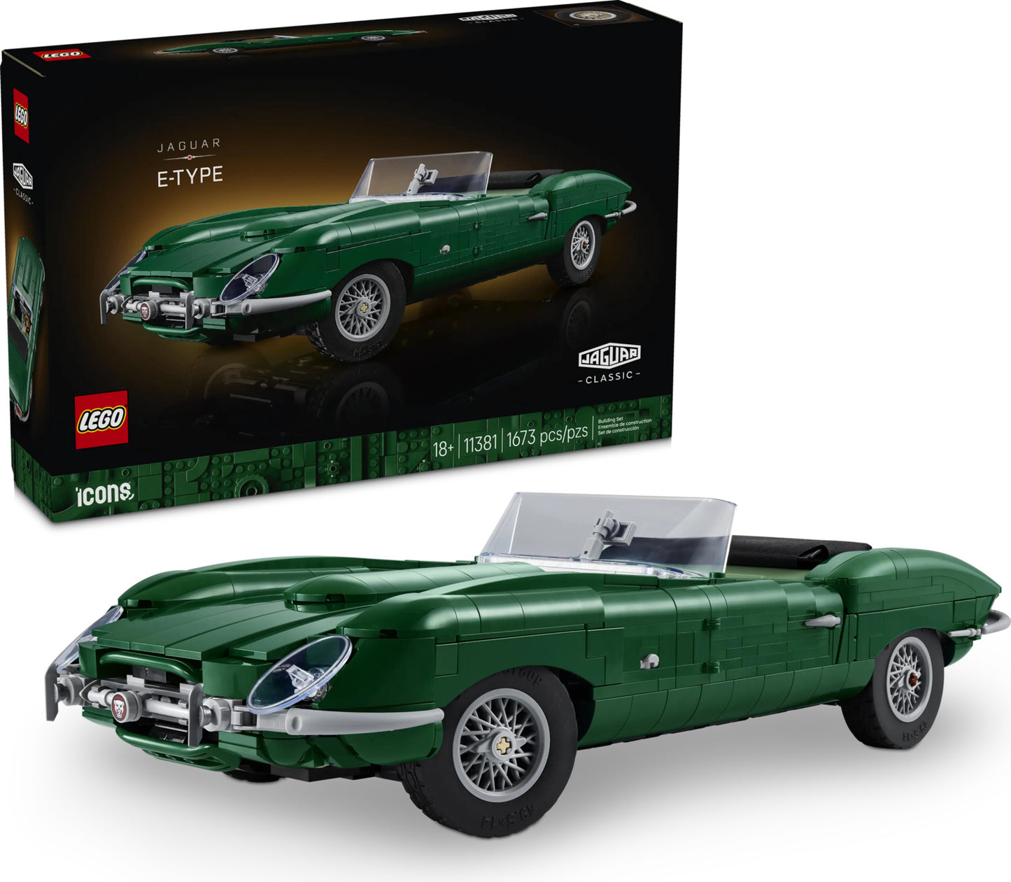 LEGO® Icons Jaguar E-Type