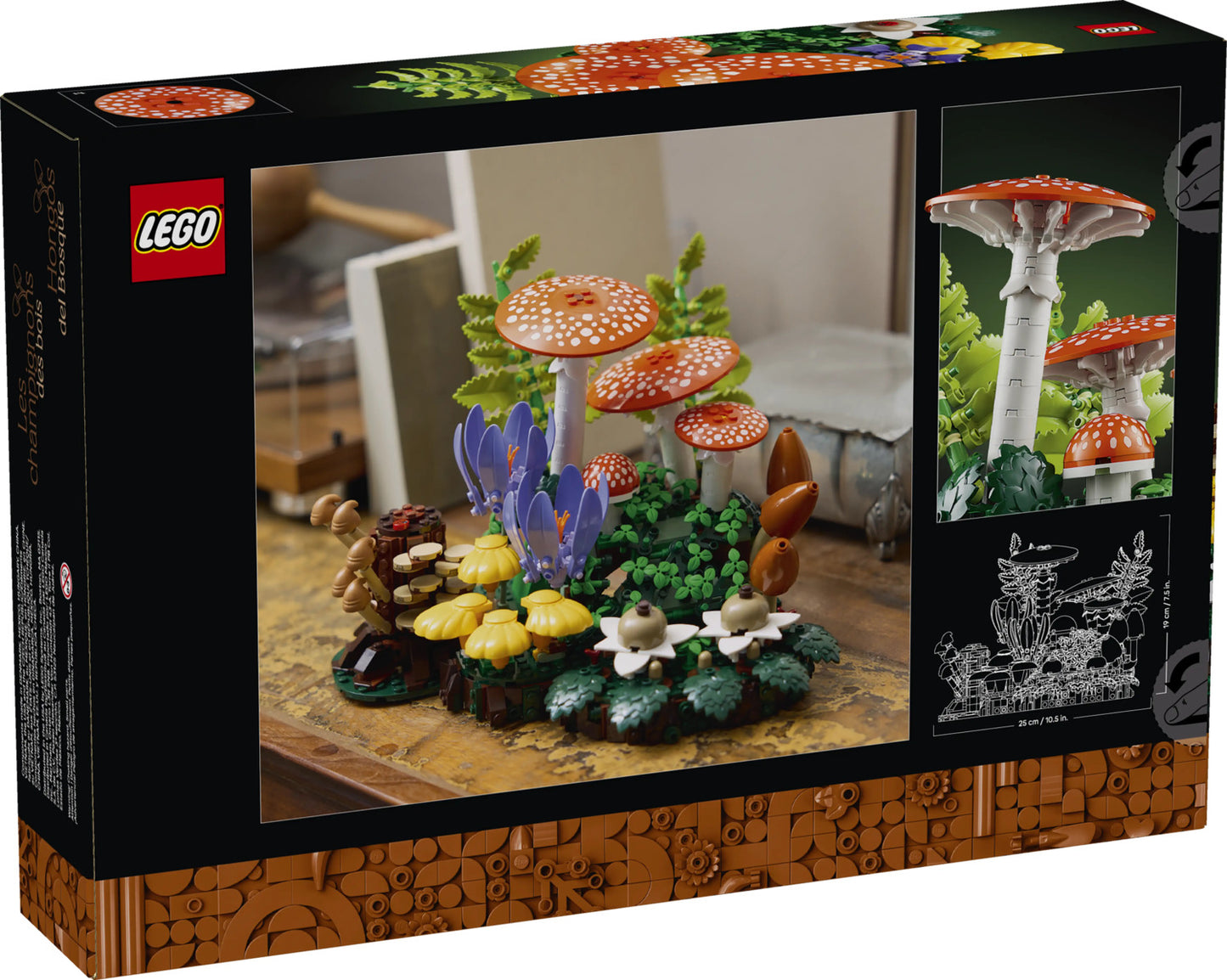LEGO® Botanicals Woodland Mushrooms