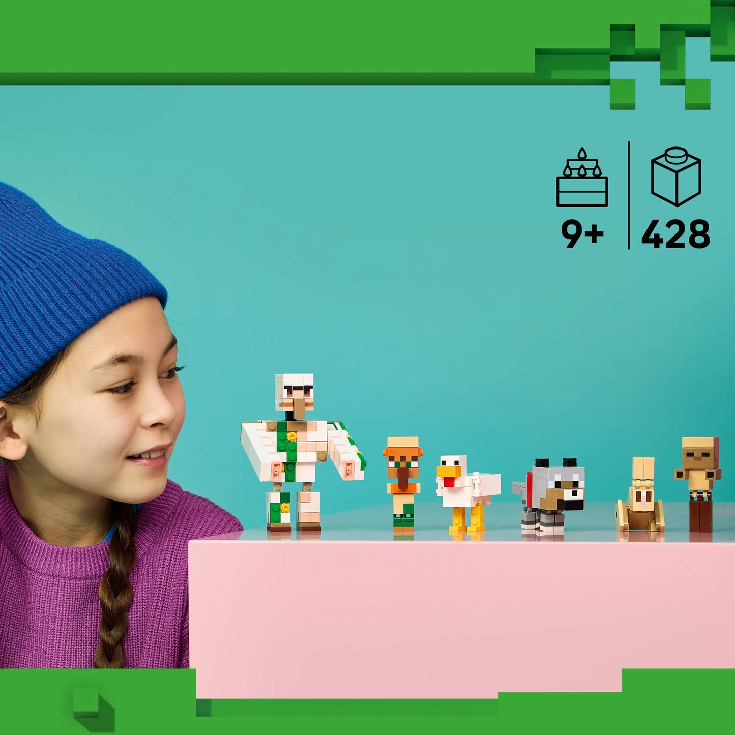 LEGO® Minecraft® Chicken Jockey Desert Attack