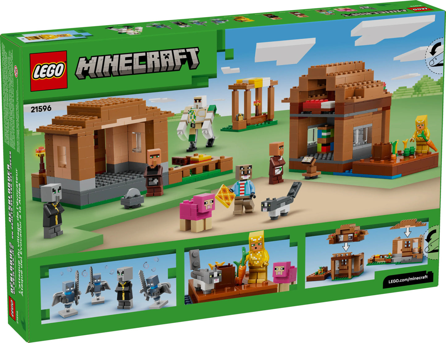 LEGO® Minecraft® Evoker Village Attack