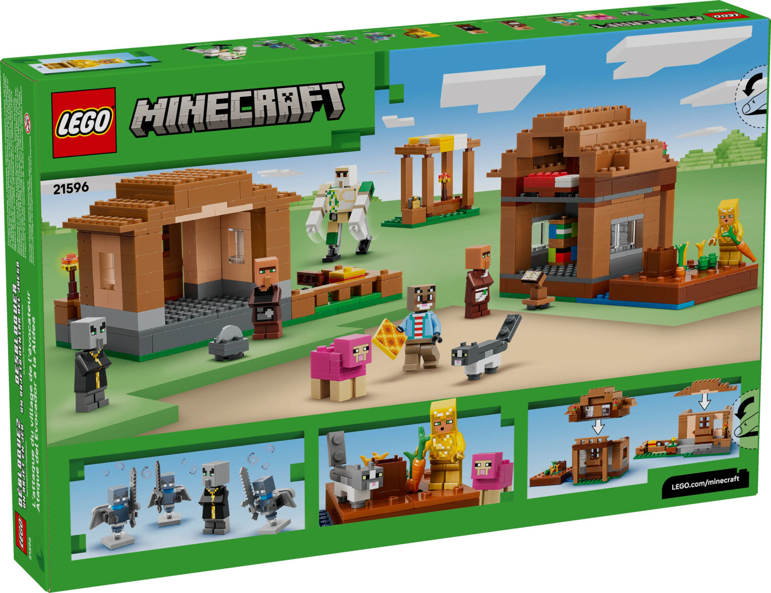 LEGO® Minecraft® Evoker Village Attack