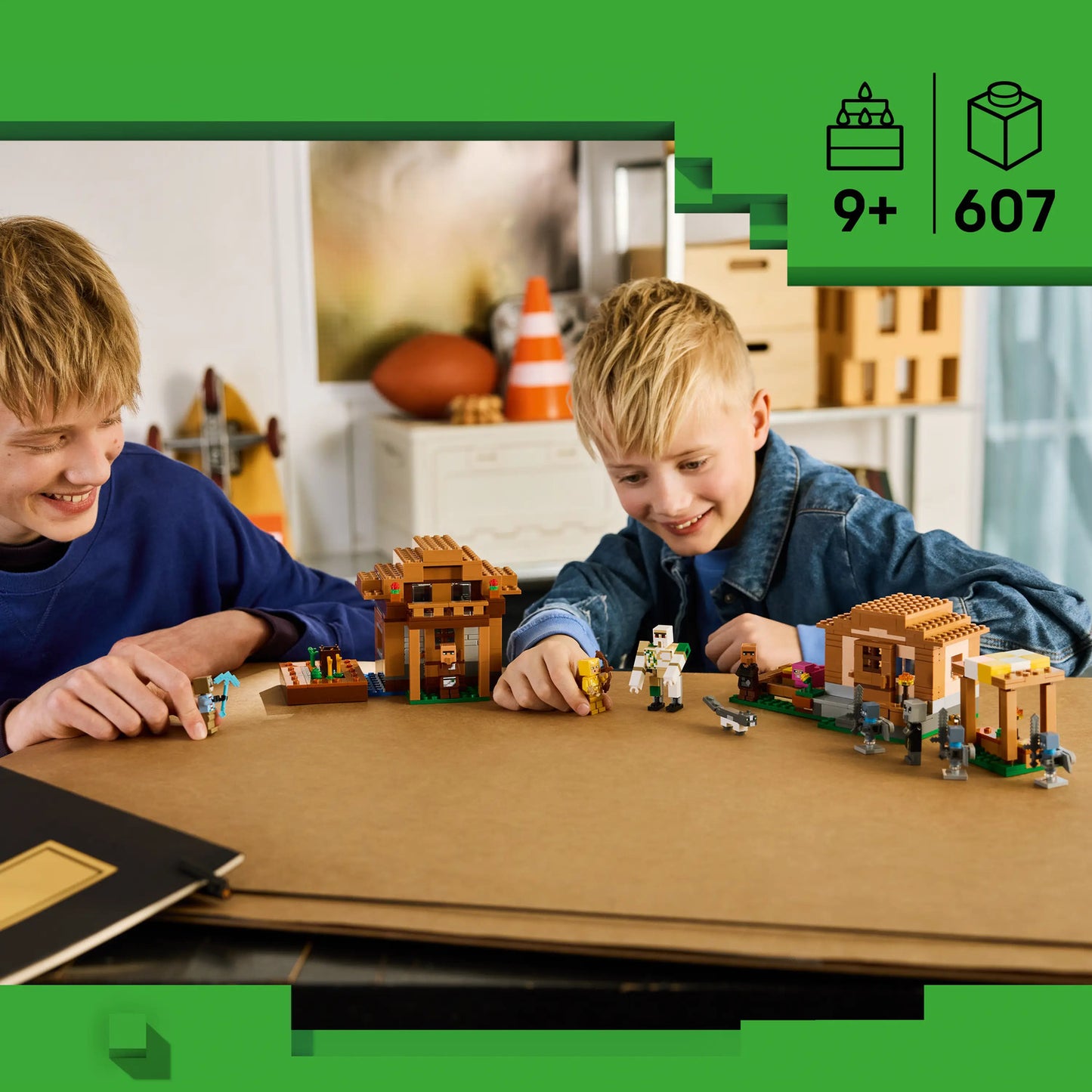 LEGO® Minecraft® Evoker Village Attack