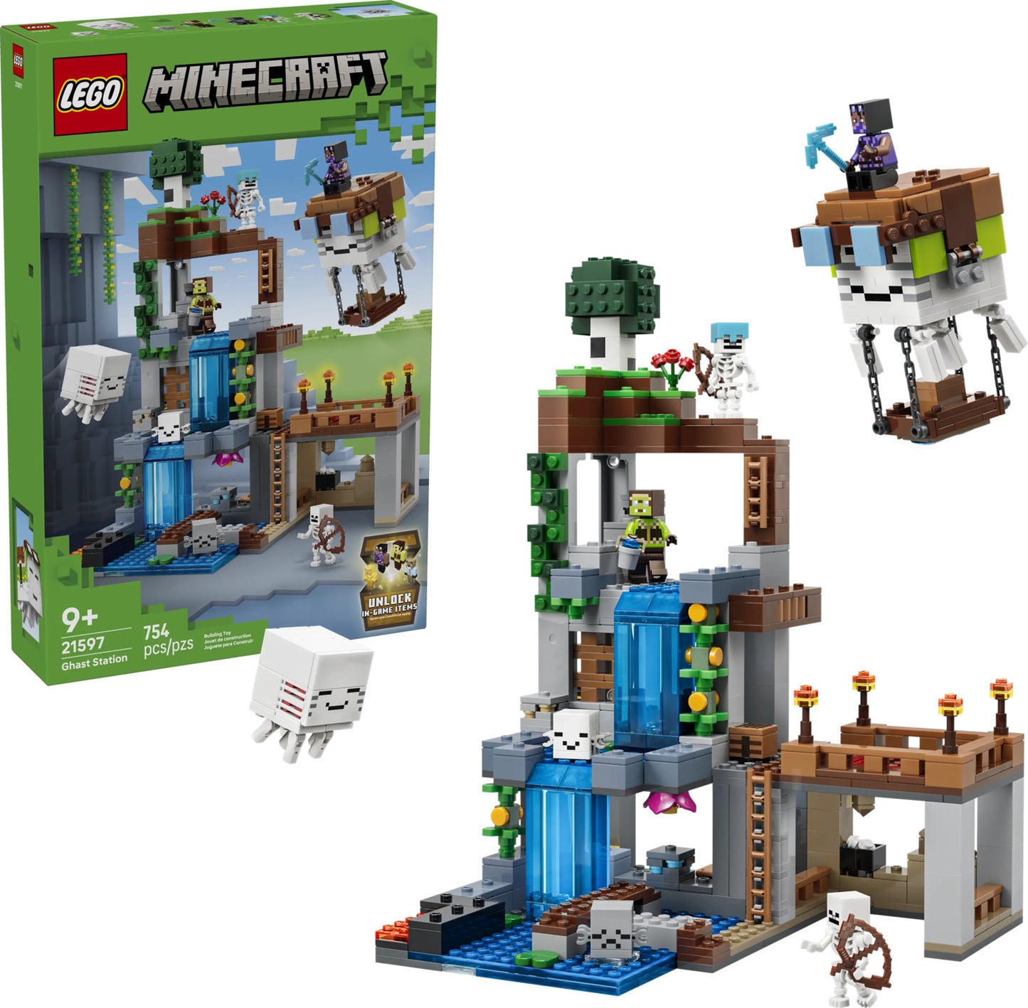 LEGO® Minecraft® Ghast Station