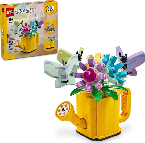LEGO® Creator 31149 3-in-1 Flowers in Watering Can – TimbukToys