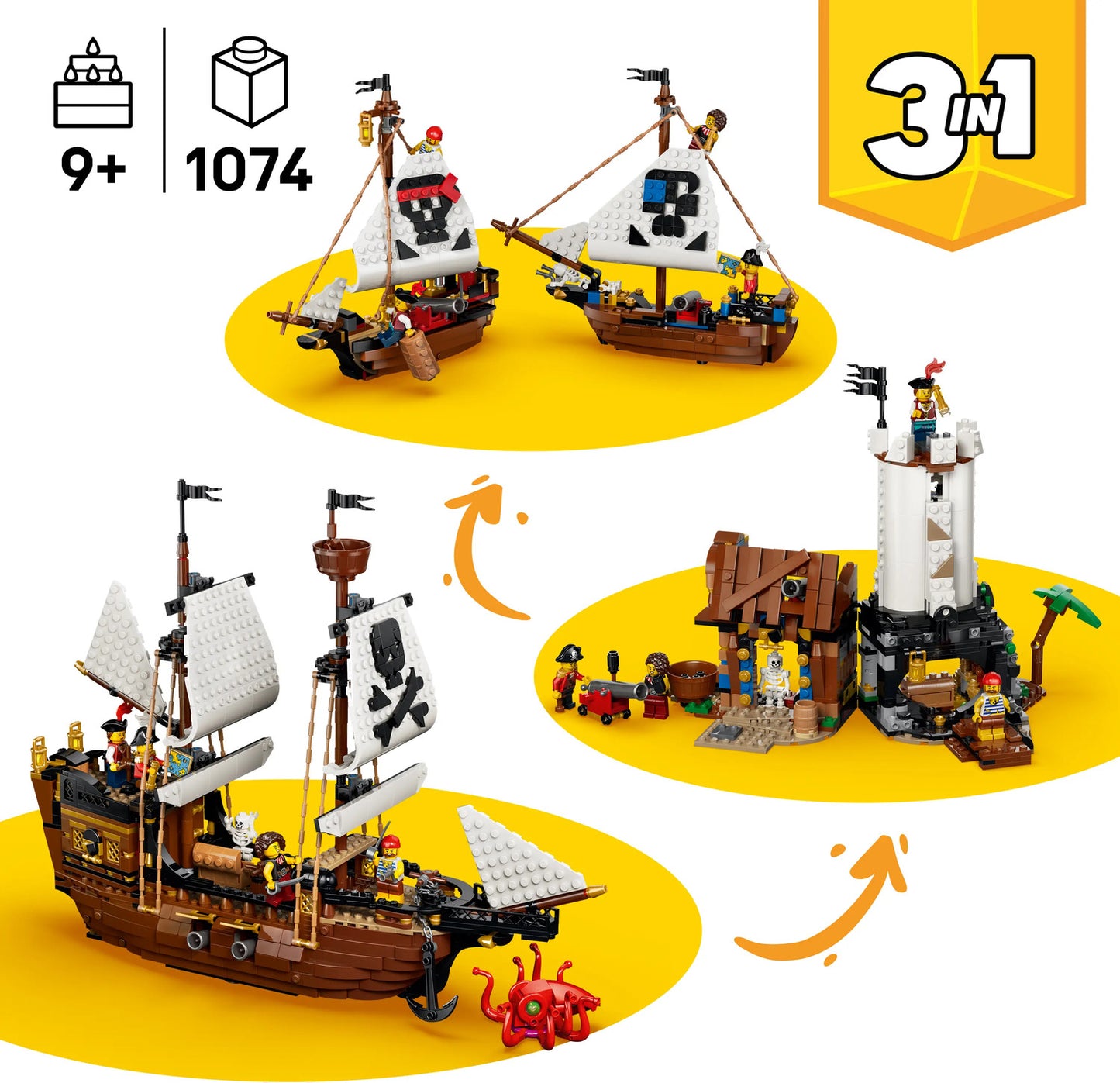 LEGO® Creator Iconic Pirate Ship