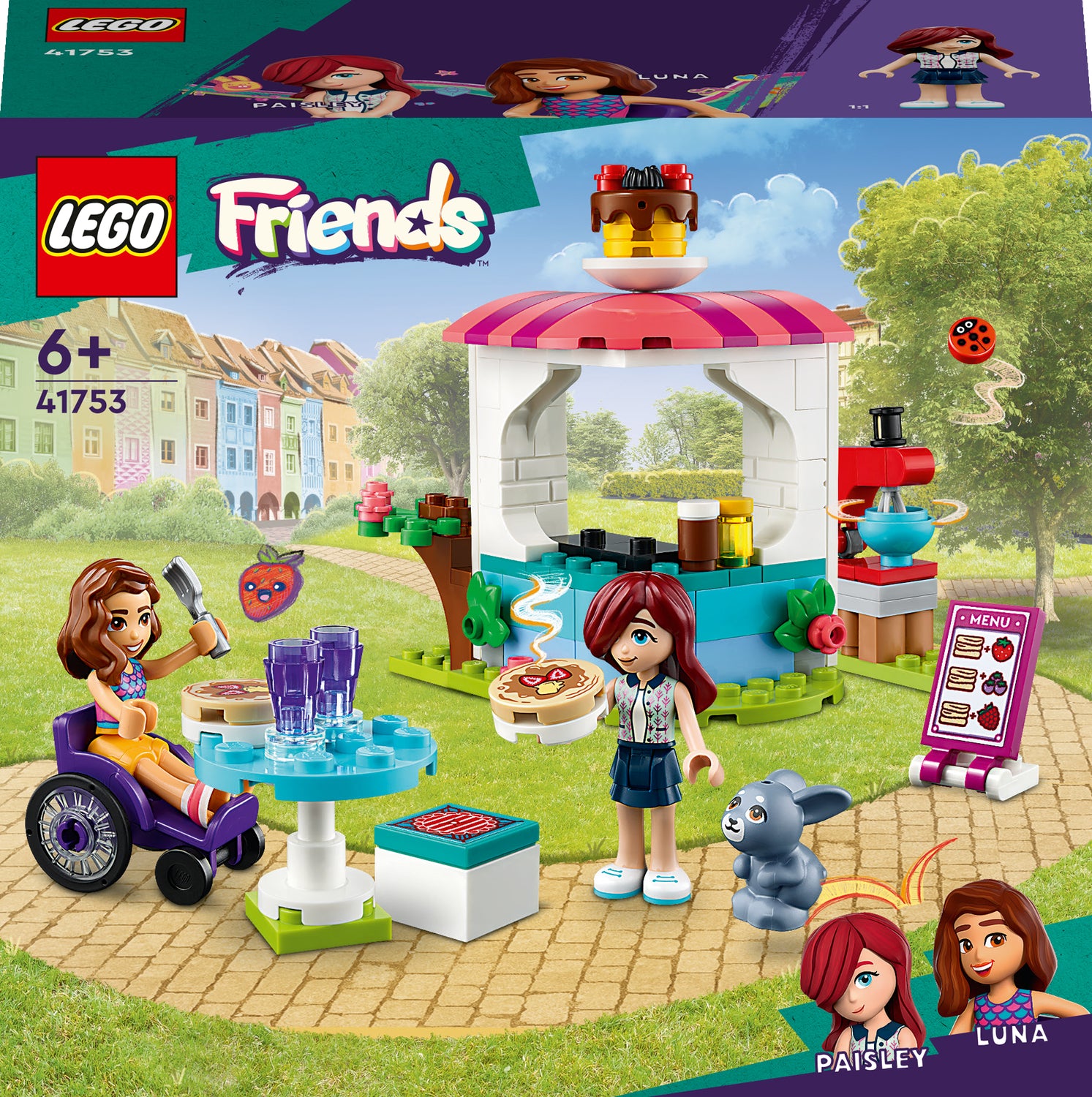 LEGO® Friends Pancake Shop Toy Cafe Set