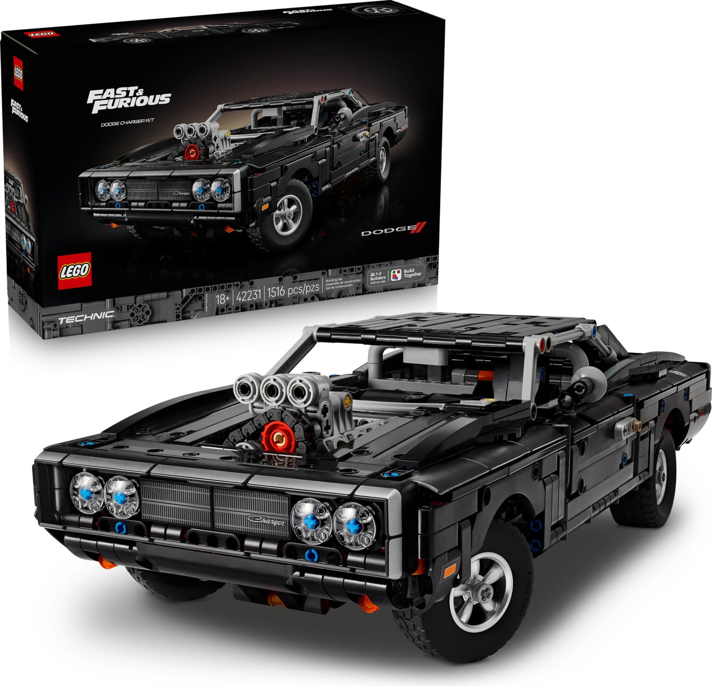 LEGO® Technic™ Fast and Furious Dodge Charger R/T Car
