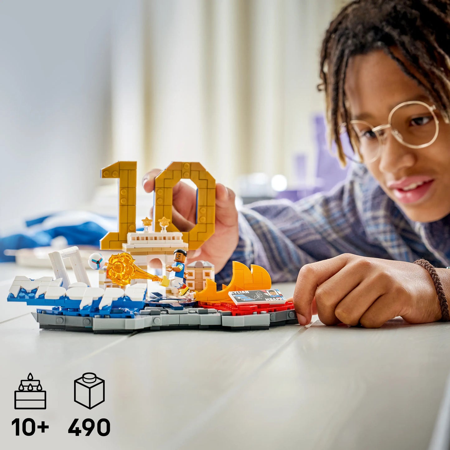 LEGO® Editions Kylian Mbappé – Soccer Highlights