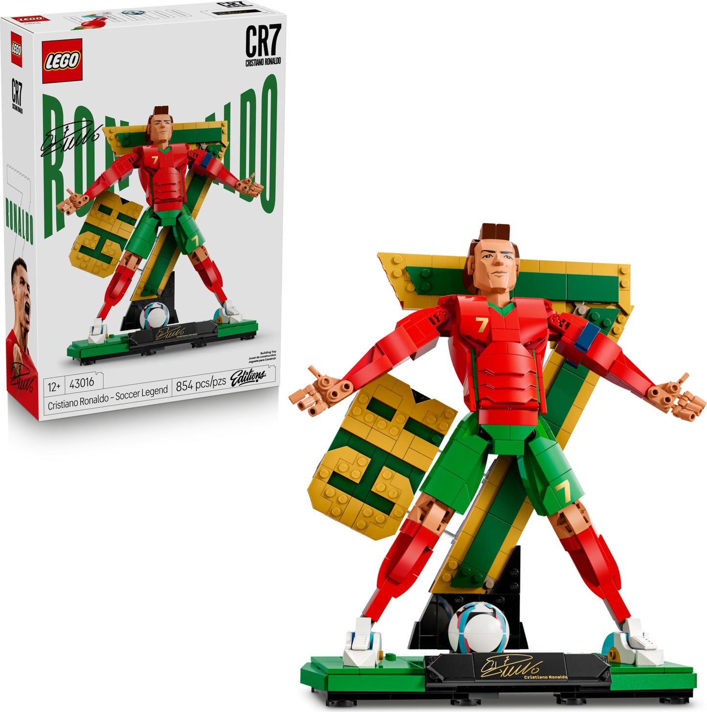 LEGO® Editions Cristiano Ronaldo – Soccer Legend