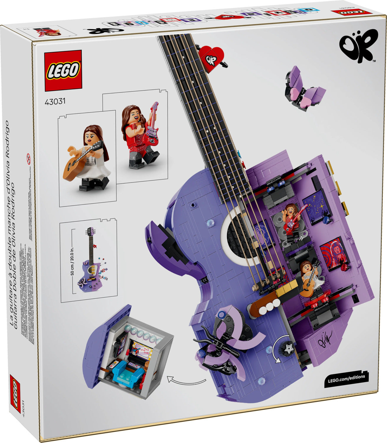 LEGO® Editions Olivia Rodrigo’s Dual Guitar