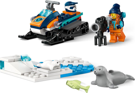 LEGO® City Arctic Explorer Snowmobile Set