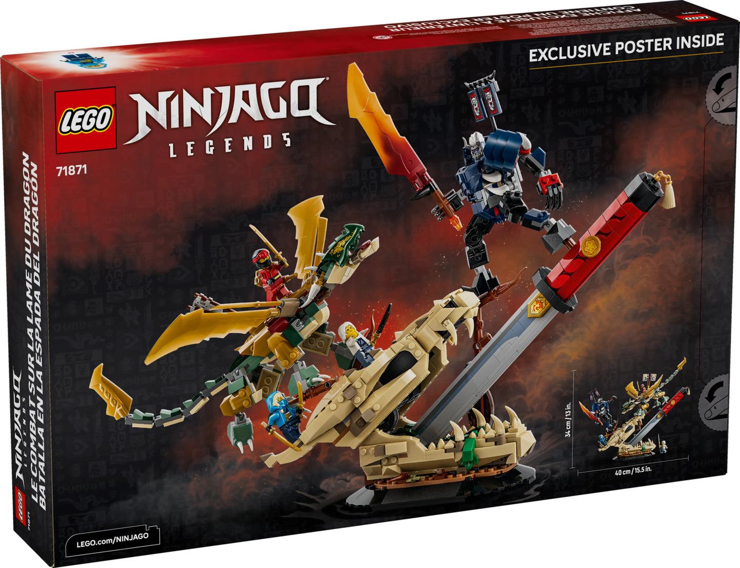 LEGO® NINJAGO® Battle at the Dragon’s Blade