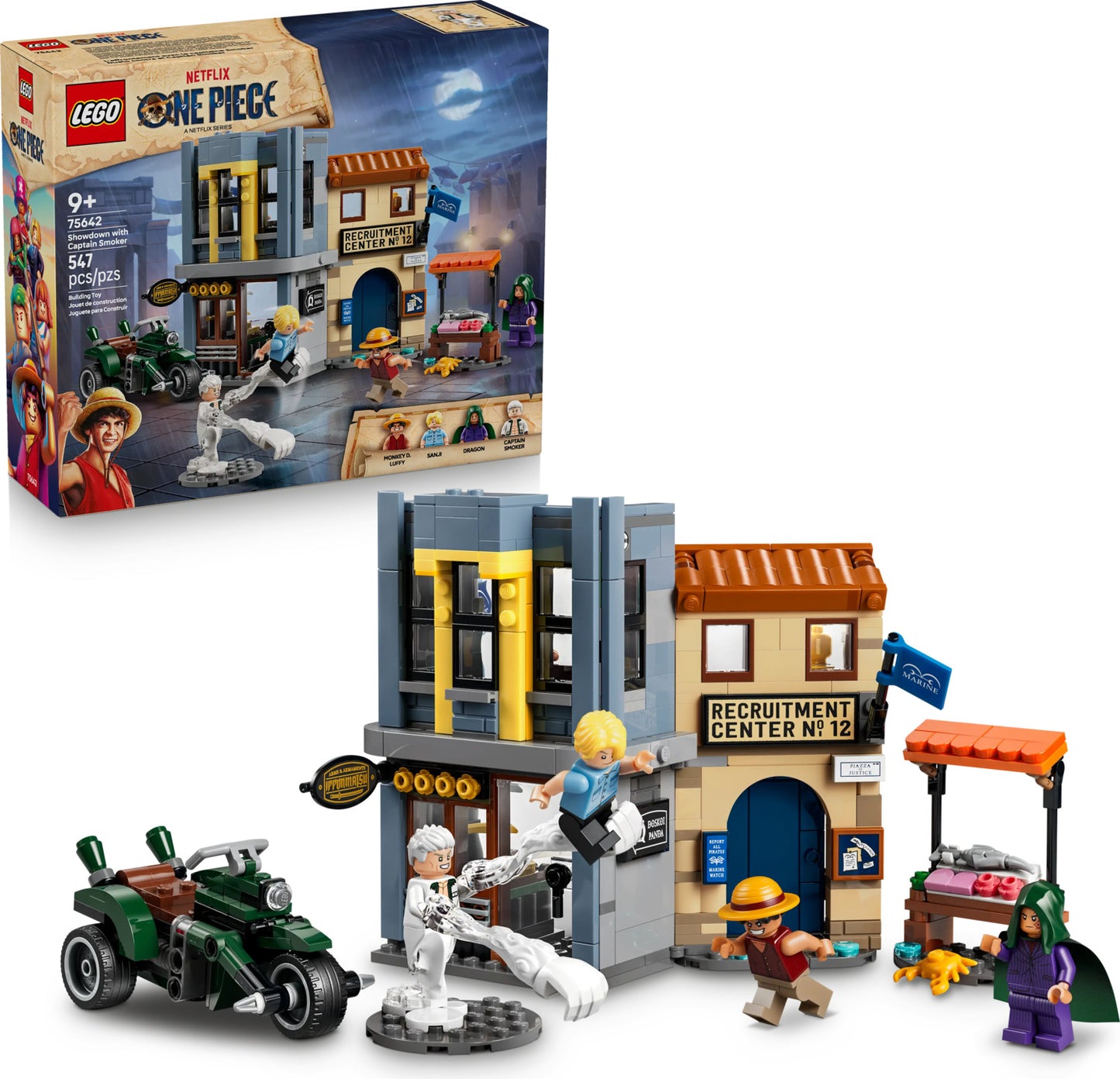 LEGO® ONE PIECE Showdown with Captain Smoker