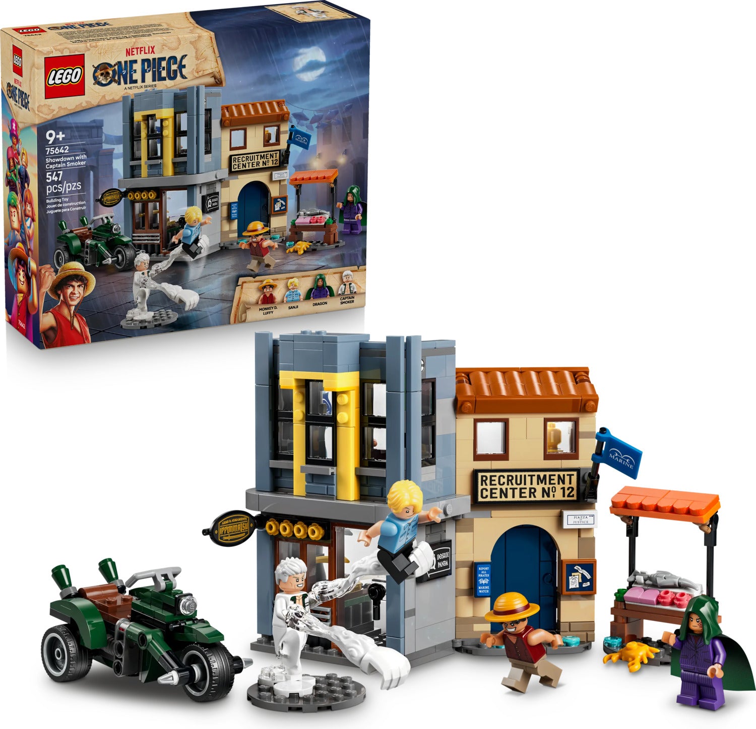 LEGO® ONE PIECE Showdown with Captain Smoker