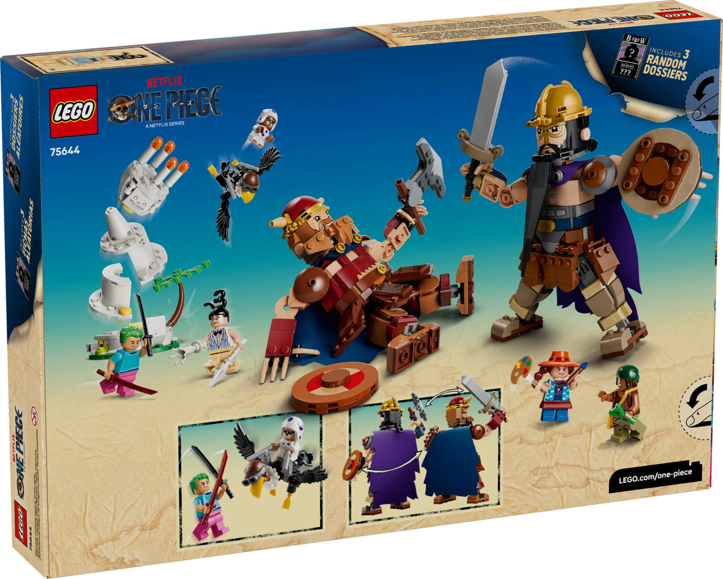 LEGO® ONE PIECE Dorry vs. Brogy – Giants of Little Garden