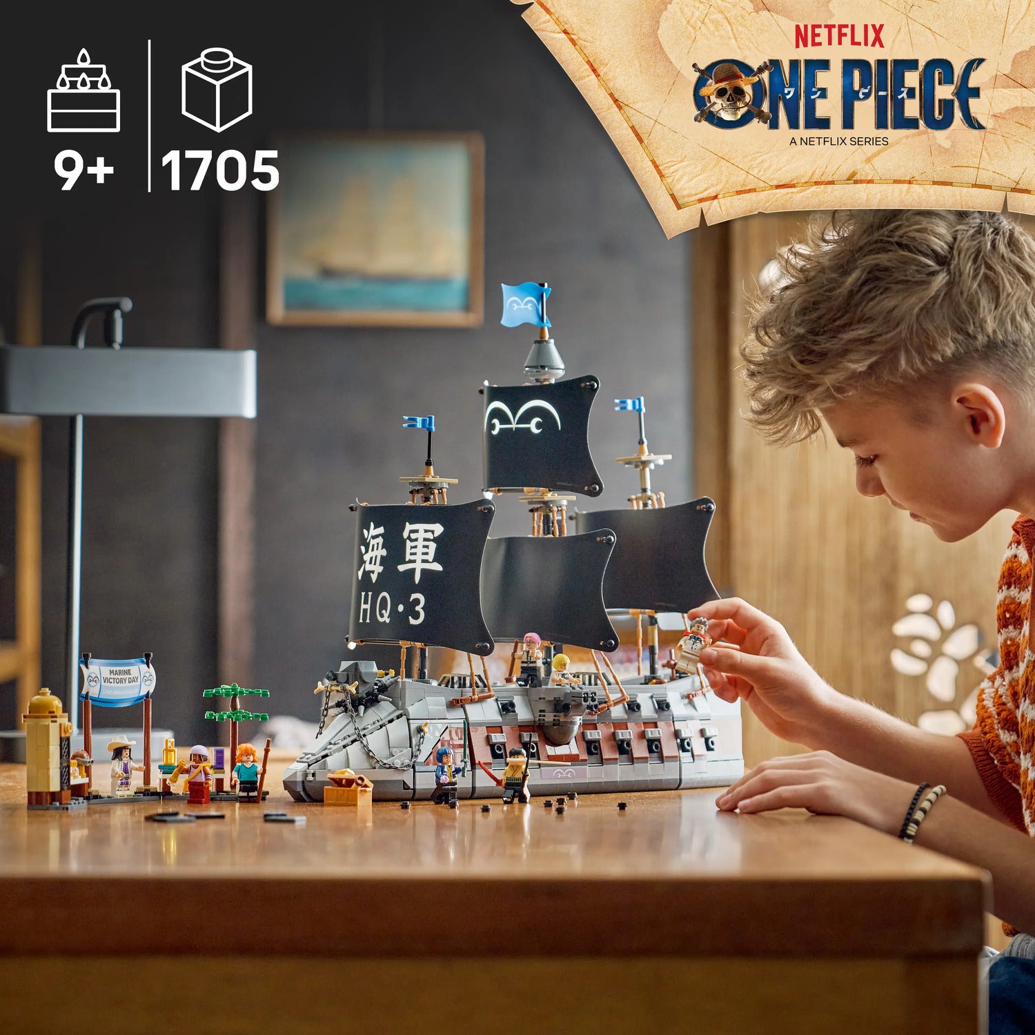 LEGO® ONE PIECE Garp’s Marine Battleship
