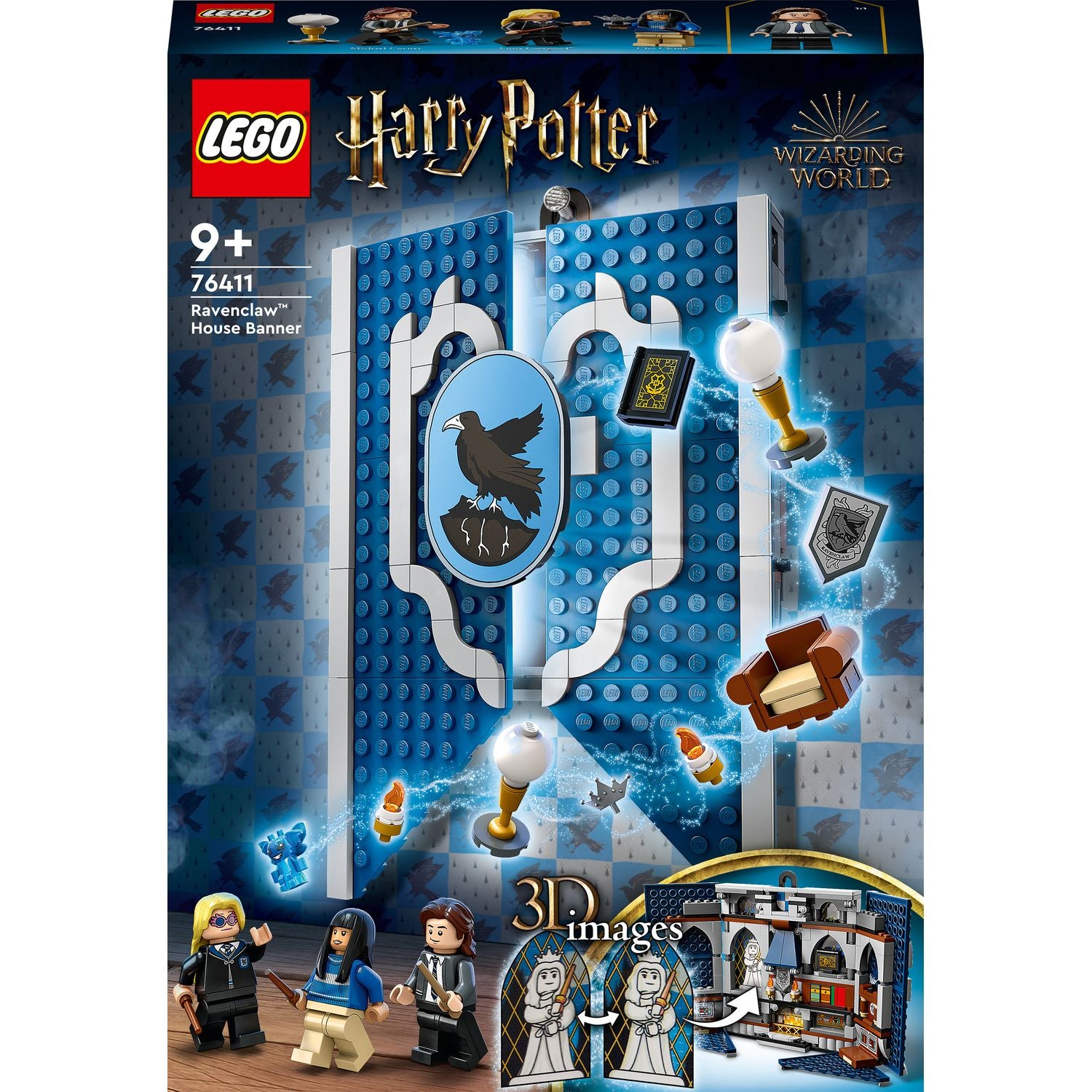 Lego Harry Potter - Banner da Casa Corvinal 76411 - Vila Toys