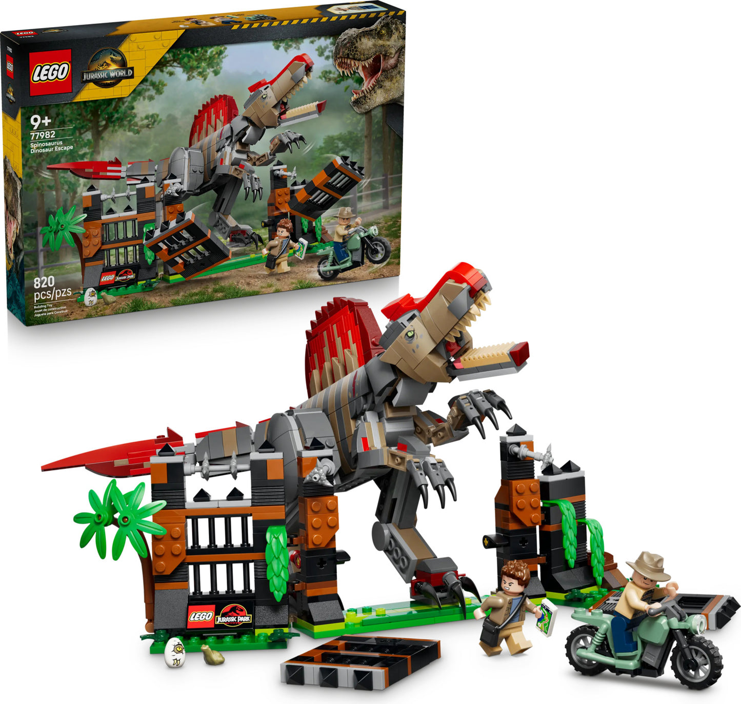 LEGO® Jurassic World Spinosaurus Dinosaur Escape