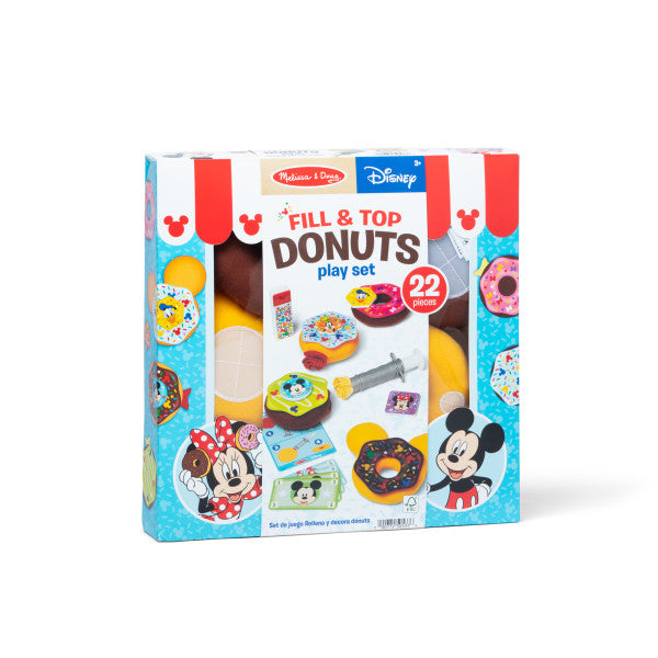 Melissa & Doug Disney Fill and Top Character Donuts Play Set