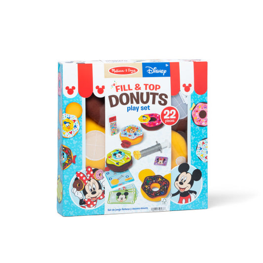 Melissa & Doug Disney Fill and Top Character Donuts Play Set
