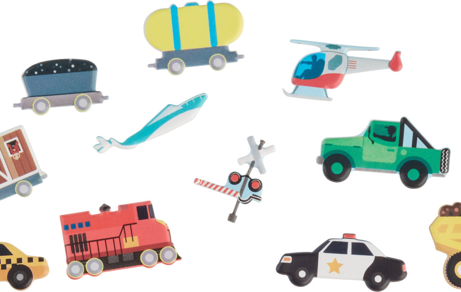 Puffy Sticker Play Set- Vehicles