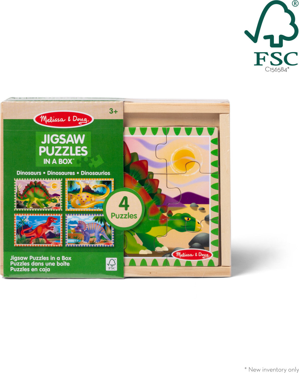 Dinosaurs Puzzles in a Box