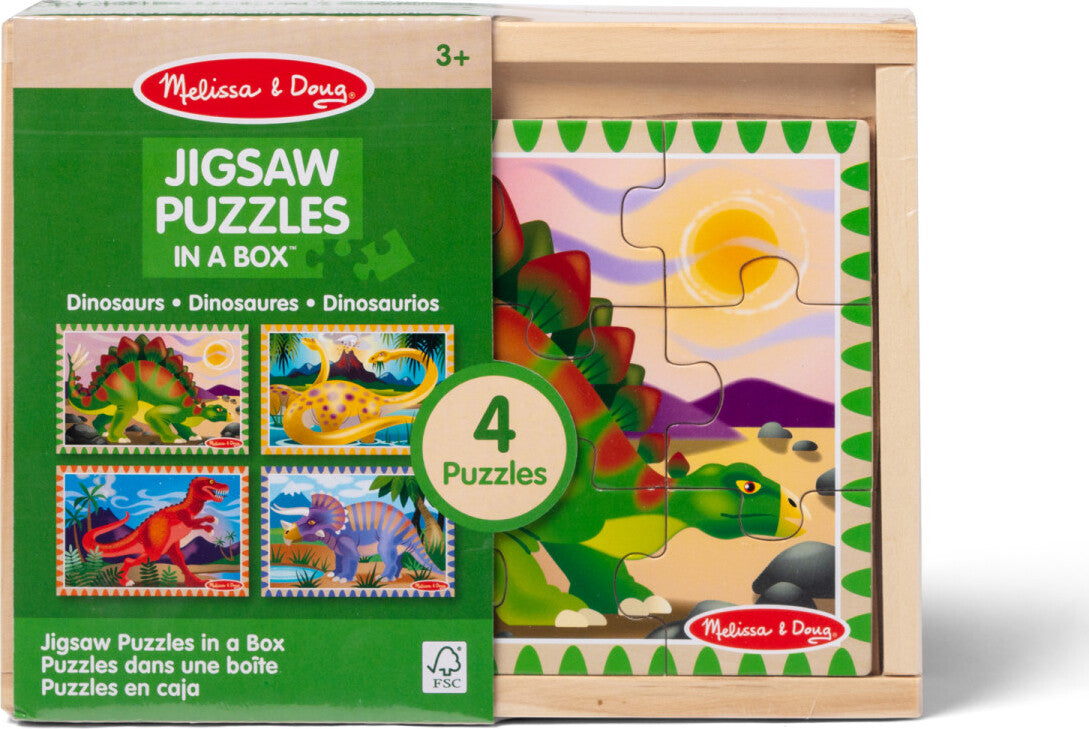 Dinosaurs Puzzles in a Box