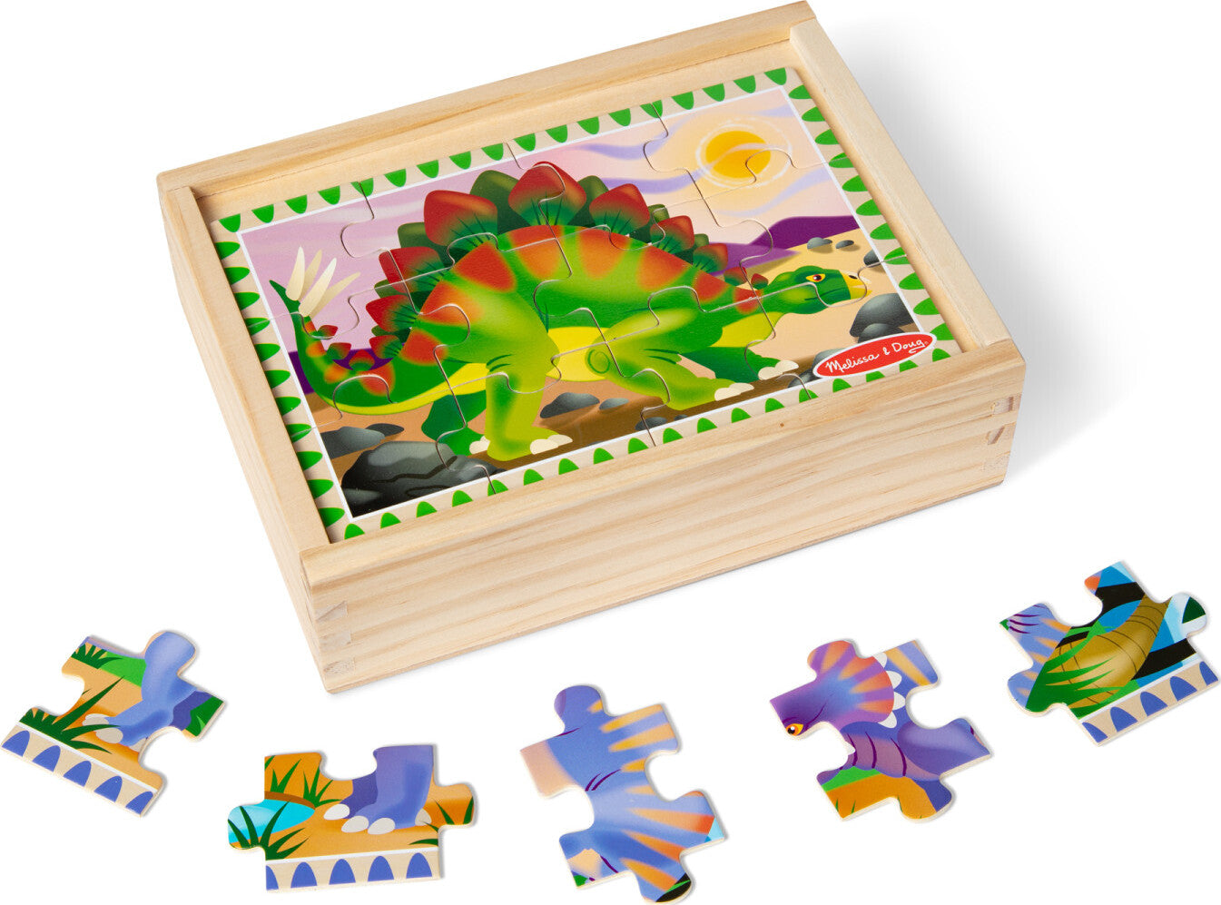 Dinosaurs Puzzles in a Box