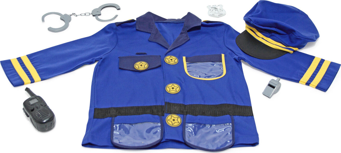 Police Officer Costume Role Play Set