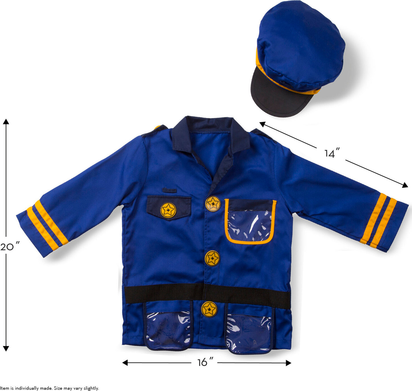 Police Officer Costume Role Play Set