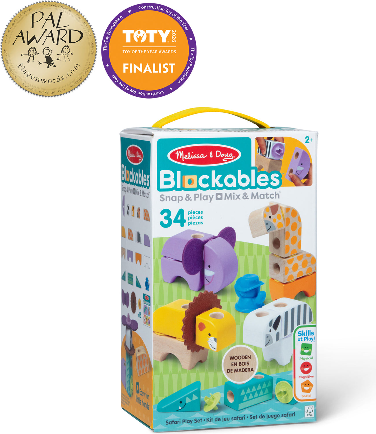 Blockables Safari Play Set