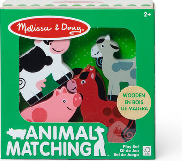 Wooden Animal Matching Farm