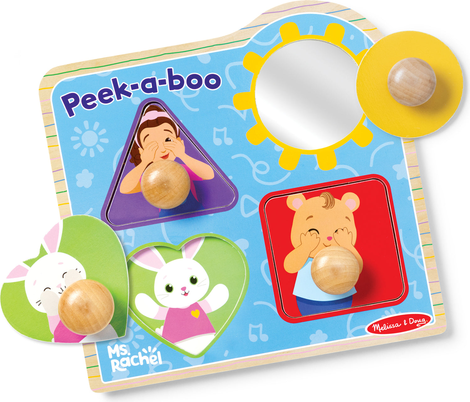 Ms. Rachel Jumbo Knob Puzzle