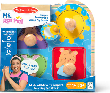 Ms. Rachel Jumbo Knob Puzzle