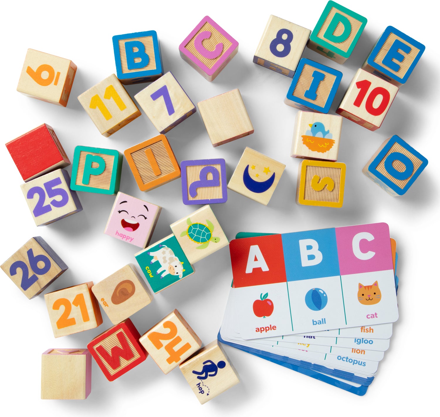 Ms. Rachel Blocks + Activity Cards