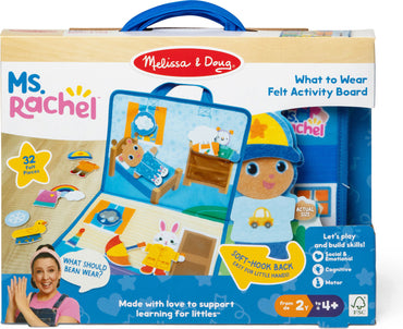 Ms. Rachel What to Wear Felt Activity Board