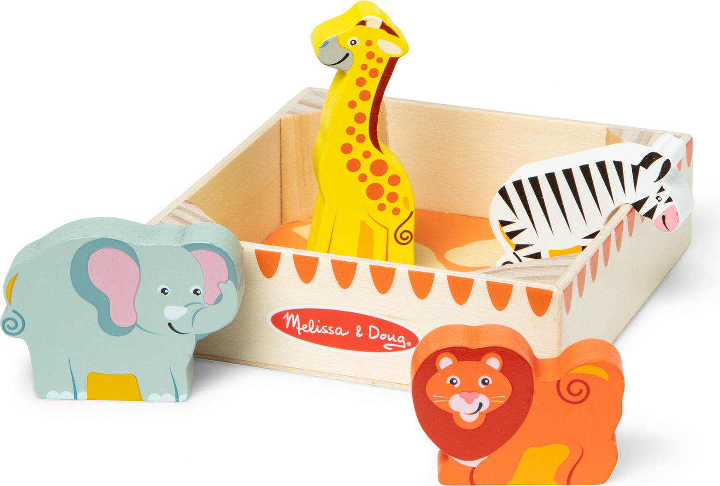 Wooden Animal Matching Safari