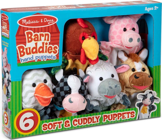Barn Buddies Hand Puppets (6 Pc)