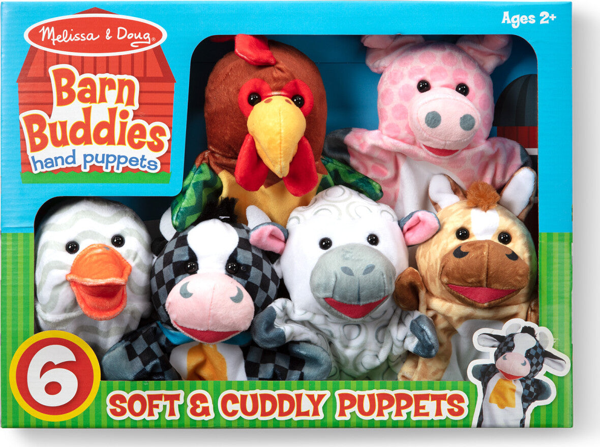 Barn Buddies Hand Puppets (6 Pc)
