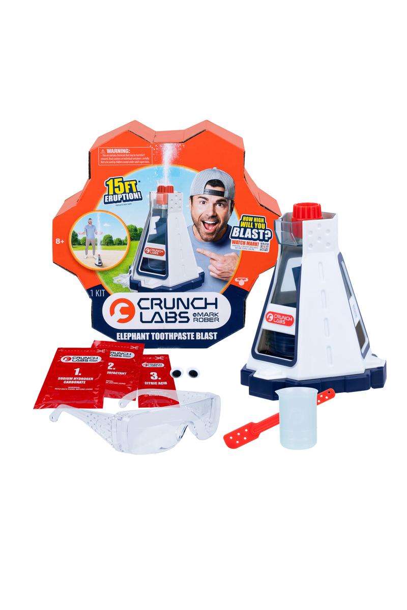 License 2 Play Crunch Labs by Mark Rober Elephant Toothpaste Blast