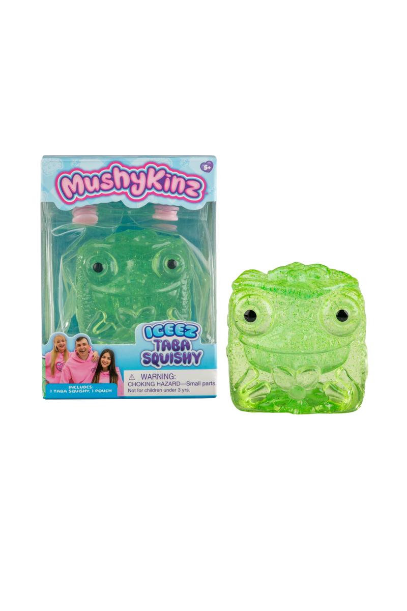 License 2 Play MushyKinz ICEEZ Clear Collectible Squishy (Random Color Assortment 1pc)