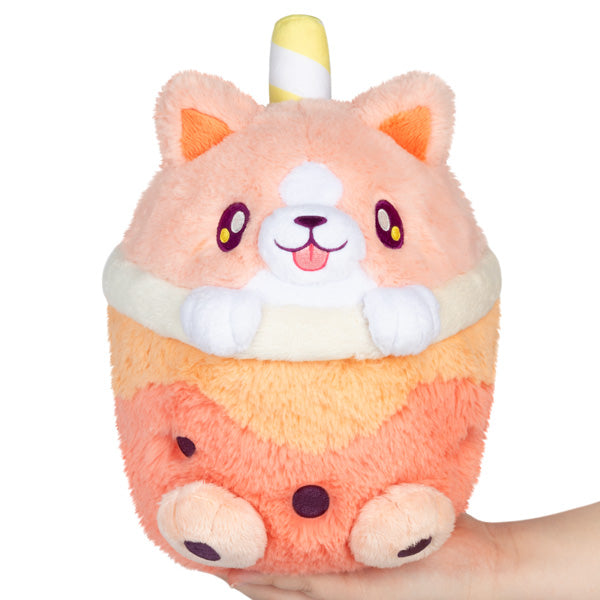 Squishables Mini Squishable Corgi Bubble Tea