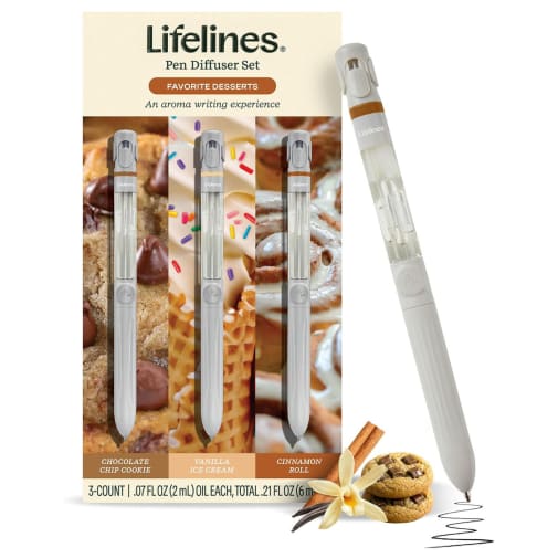 Lifelines Yummy Pen Diffusers - Favorite Desserts (3 pack)