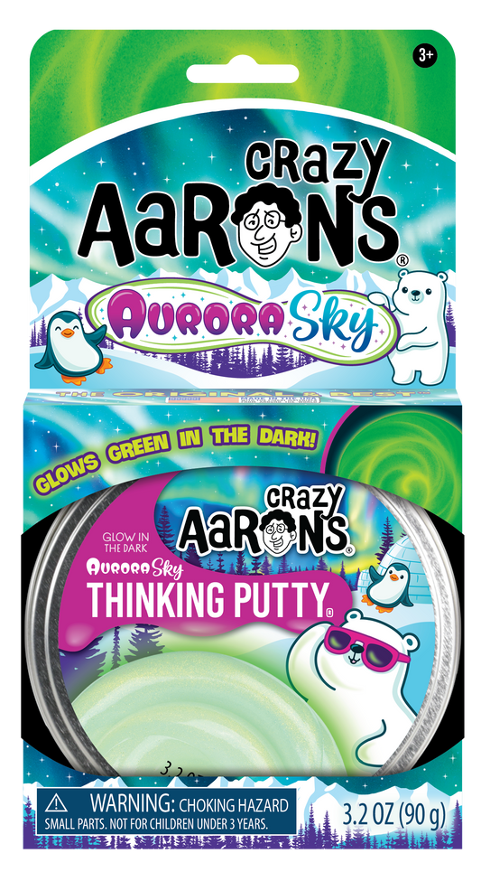 Crazy Aarons Putty World Aurora Sky