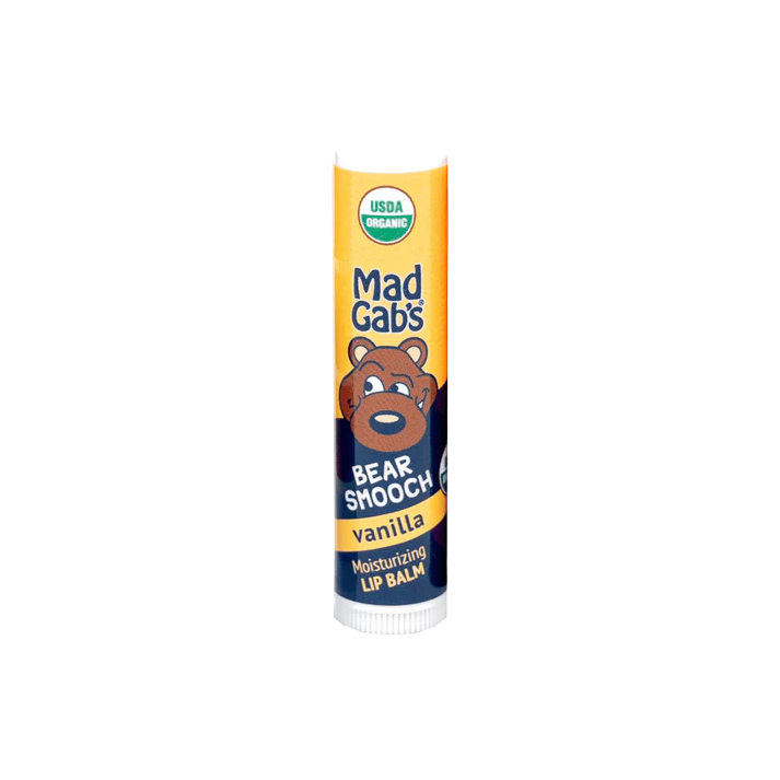 Mad Gabs Organic Bear Smooch Vanilla Lip Balm