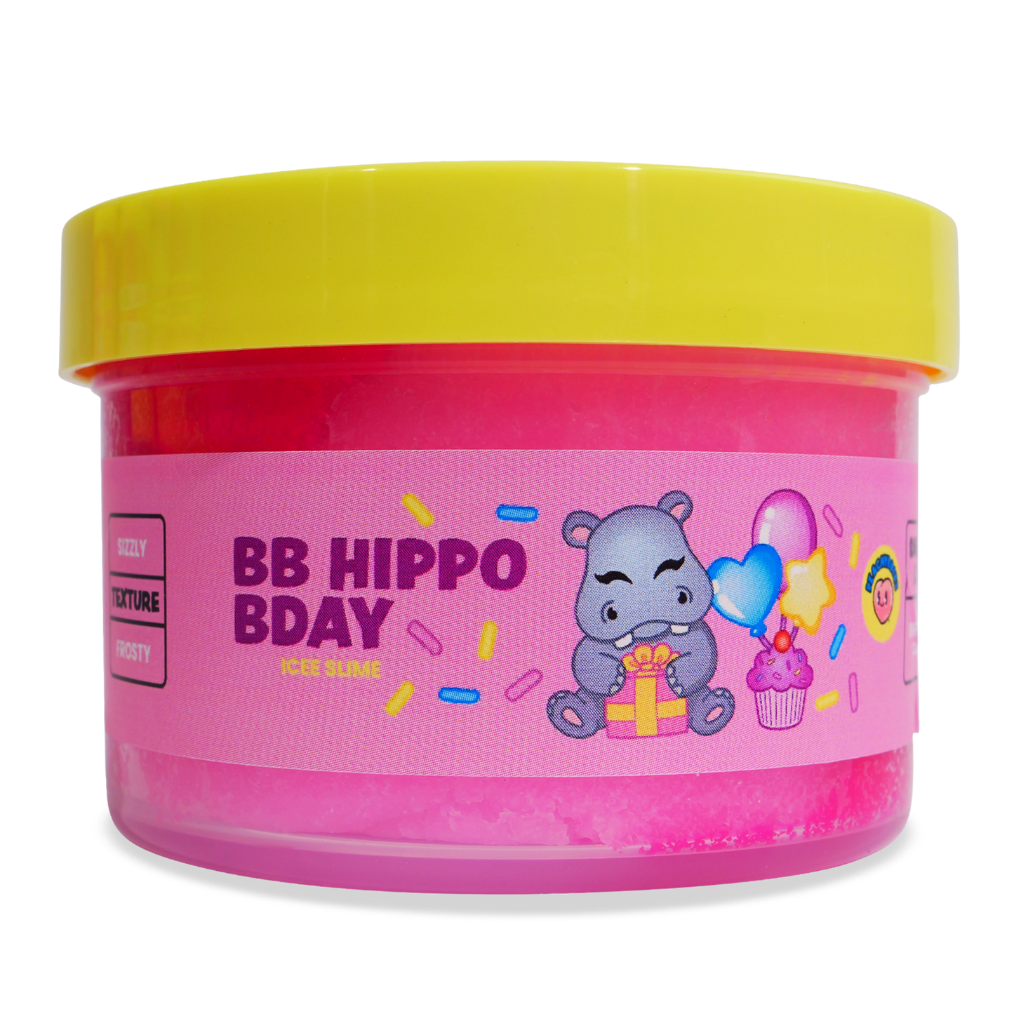PeachyBbies BB Hippo Bday Icee slime
