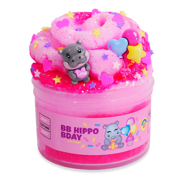 PeachyBbies BB Hippo Bday Icee slime