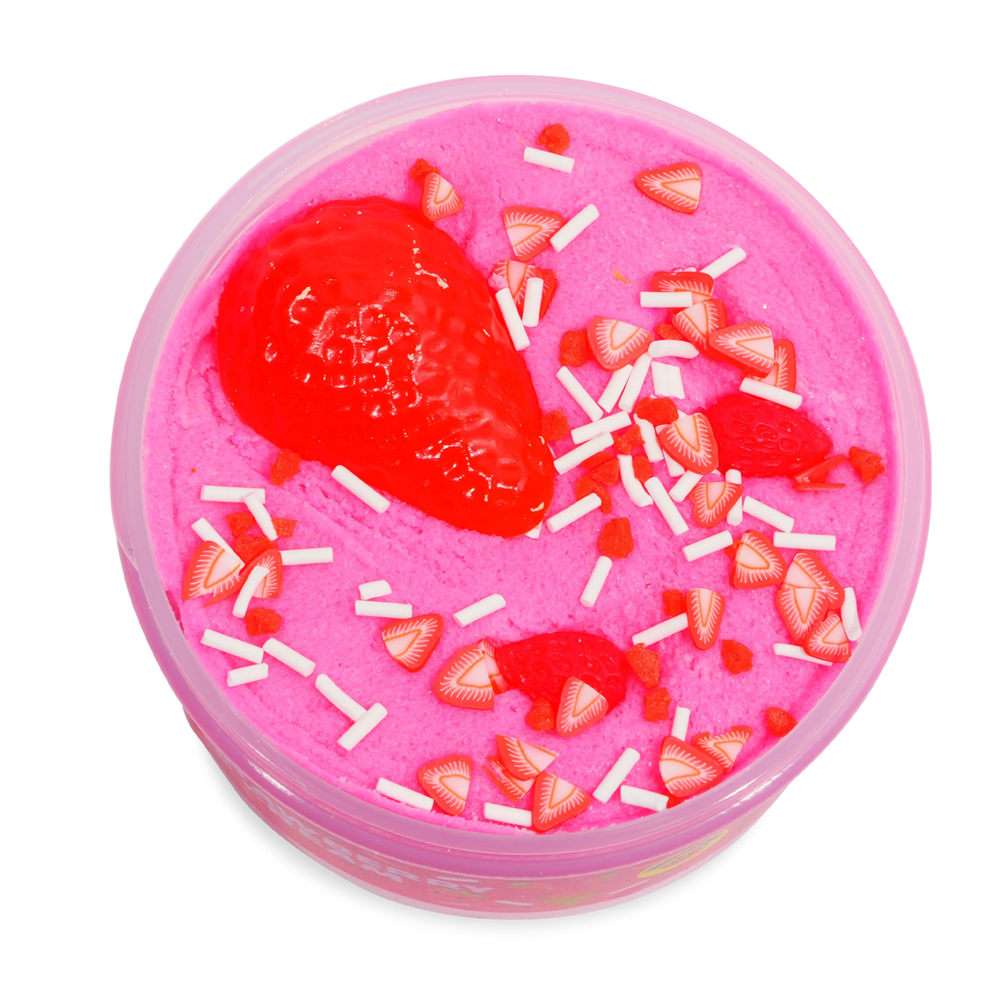 PeachyBbies Strawberry Ice Cream Slime