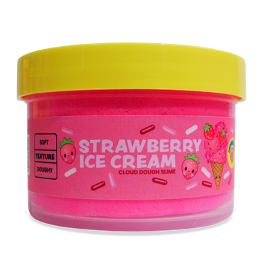 PeachyBbies Strawberry Ice Cream Slime