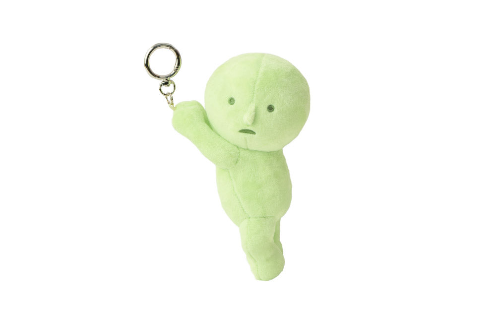 Dreams Smiski Hanging On Plush Keychain